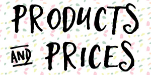 products and pricing